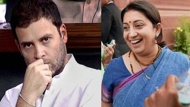 640px x 360px - Rahul Gandhi's understanding of history of nation is poor, that's why he  disrespected Vande Mataram: Smriti Irani, National : Today Indya